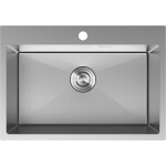 MEXEN - Solix ocelový dřez 1-bowl 650 x 450 mm, nerez 6403651000-01