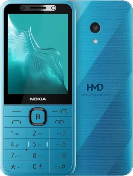 Nokia 235 4G Dual SIM modrá / Tlačítkový telefon / 2,8" / 1450 mAh / USB-C / Bluetooth (1GF038CPG3L04)
