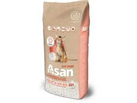Asan Cat Pure eko-stelivo pro kočky a fretky 42 l (8594073071187)