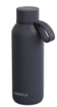 Quokka Nerezová termoláhev s poutkem Solid antracitová 510 ml (Q40184)