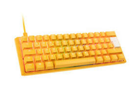 Ducky One 3 Yellow Mini MX-Brown žlutá / Herní klávesnice / podsvícená / mechanická / drátová (USB) / DE (DKON2161ST-BDEPDYDYYYC1)