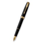 Parker Sonnet Matte Black GT - plnící pero, hrot M