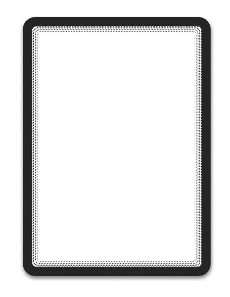 Djois Magneto Solo - magnetický rámeček, A4, černý, 2 ks