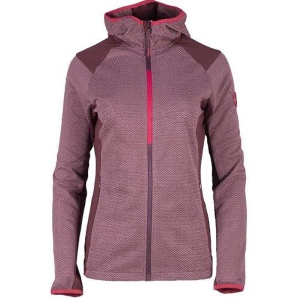 2117 Dámská mikina GTS301842L fleecová rose XL - rose