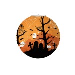 Lampion koule Halloween papírový, průměr 30 cm - mix motivů