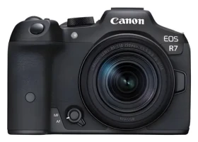 Canon EOS R7 / Fotoaparát / Set s objektivem RF-S 18-150mm / APS-C / 4K video (5137C010)