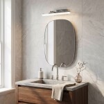Koupelnové nástěnné LED svítidlo APP1869-1W 40cm CHROME OSW-66025