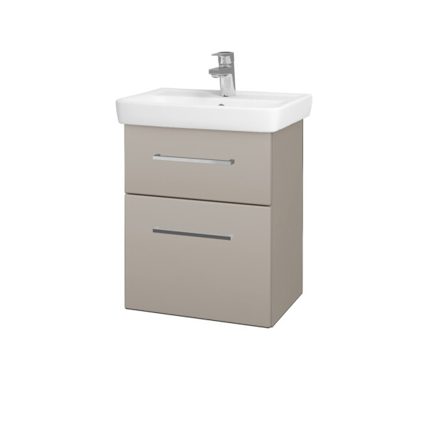 Dřevojas - Umyvadlová skříňka GO SZZ2 50 - N07 Stone / Úchytka T04 / N07 Stone 204594E