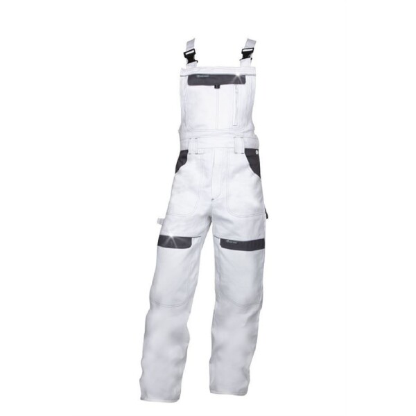 Ardon H8802 Cool Trend Pracovní Kalhoty S Laclem Bílo-Šedé