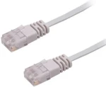 MicroConnect CAT6 U/UTP FLAT 10m šedá / PVC (V-UTP610-FLAT)