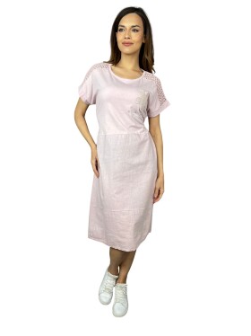 HOSH Šaty Cyra Velikost: UNI, Barva: Starorůžová