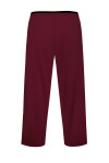 Dámské pyžamové kalhoty model 18445410 3/4 vínový M - Nipplex