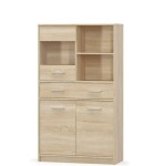 ARTEN (NANO Systems s.r.o.) Vitrína TIPS-2D1W1S-80 (Dub sonoma) VITRINA-TIPS-2D1W1S-80-SONOMA