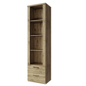 ARTEN (NANO Systems s.r.o.) Vysoký otevřený regál DOORSET-2S (Dub navarra) VYSOKY-OTEVRENY-REGAL-DOORSET-2S