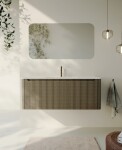 Koupelnová skříňka s umyvadlem Naturel Austen 119x47,5x45 cm light pine mat AUSTEN120LP AUSTEN120LP