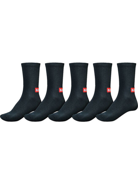 Globe MINIBAR CREW PACK black pánské ponožky 7-11