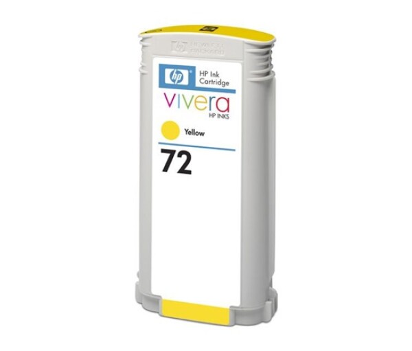 HP 72 Yellow DJ Ink Cart, 130 ml, C9373A EDF_691384
