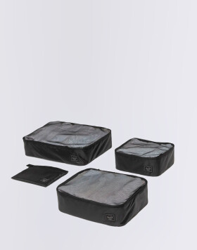 Herschel Supply Kyoto Packing Cubes Black Tonal