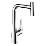 HANSGROHE - Talis Select M51 Dřezová baterie M5115-H300 s výsuvnou sprškou, sBOX, chrom 73853000