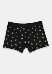 Boxerky Noviti BB006 Vzor M-2XL tmavě modré pivo L