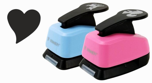 Děrovačka dekorační 25mm - Srdce