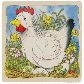 Goki Goki Slepička - vývojové vrstvené puzzle