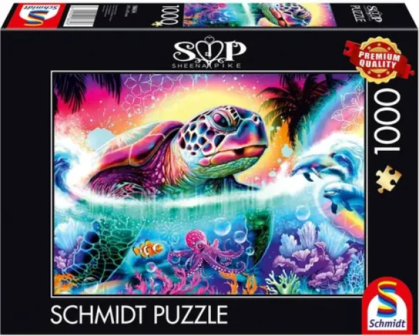 SCHMIDT Puzzle Sheena Pike: Neon Turtle