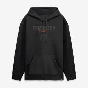 Fanatics Mikina Edmonton Oilers NHL Black Out Hoodie Velikost: M