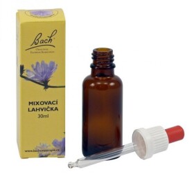 Originální mixovací lahvička s kapátkem Dr.Bach 30 ml
