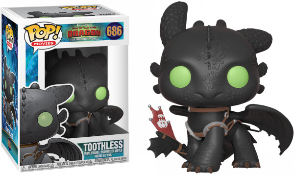 Funko POP Movies: How to Train Your Dragon 3 - Toothless #686