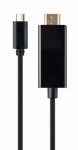 Gembird adaptér USB Typ-C (M) na HDMI (M) 2m (A-CM-HDMIM-02)