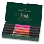 Popisovač Faber-Castell Pitt Artist Pen Dual Marker Flowers sada 5 ks