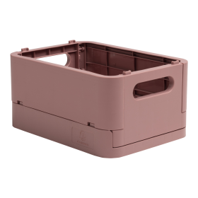 Exacompta Smart case - skládací úložný box, recyklovaný PP, MINI, strarorůžový