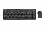 Logitech MK295 Slim Combo bílá / Bezdrátová sada klávesnice a myši / CZ layout / USB nanopřijímač (920-009808)