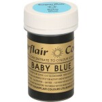 Sugarflair Gelová barva (Baby blue) 25g