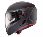 Výklopná helma Caberg Horus X Ray matt black/grey/red fluo - XL / černá