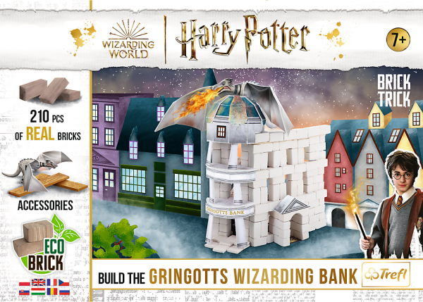 BRICK TRICK Harry Potter: Gringottova kouzelnická banka M 210 dílů