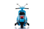 Mamido Dětský elektrický skútr Vespa PX150 12V modrý