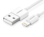 UGREEN Kabel USB-A (M) - Lightning (M) 1m bílá (6957303827282)