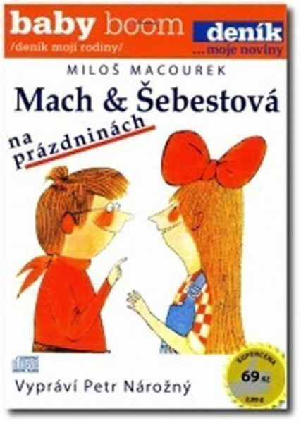 Mach a Šebestová na prázdninách - CD (audiokniha)