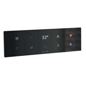 KLUDI - Tronic Termostatická baterie pod omítku, pro 3 spotřebiče, černá 38310G1-00