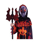 Kostým Ďábel s kapucí klučičí 110/120 cm