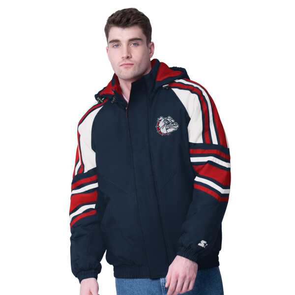 Starter Pánská bunda Gonzaga Bulldogs NCAA Frontier Hooded Jacket Velikost: XL