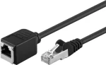 PremiumCord sstpmf02 Prodlužovací patch, F/UTP RJ45-RJ45 M/F, 2m