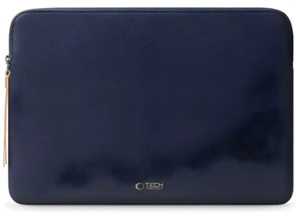 Tech-Protect Fleece tmavě modrá / Pouzdro pro notebook / 15-16" / fleecové