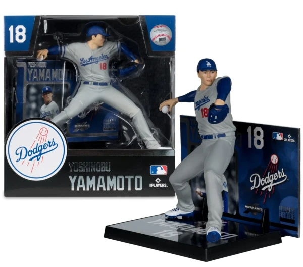 McFarlane Figurka Yoshinobu Yamamoto #18 Los Angeles Dodgers MLB