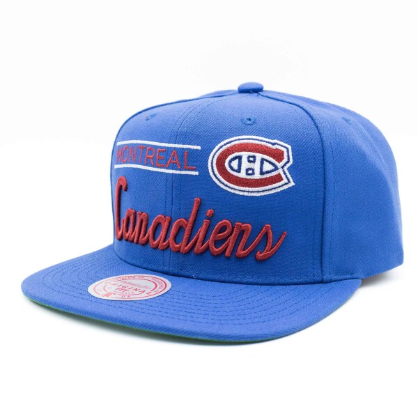 Mitchell & Ness Pánská kšiltovka Montreal Canadiens NHL Retro Lock Up Snapback