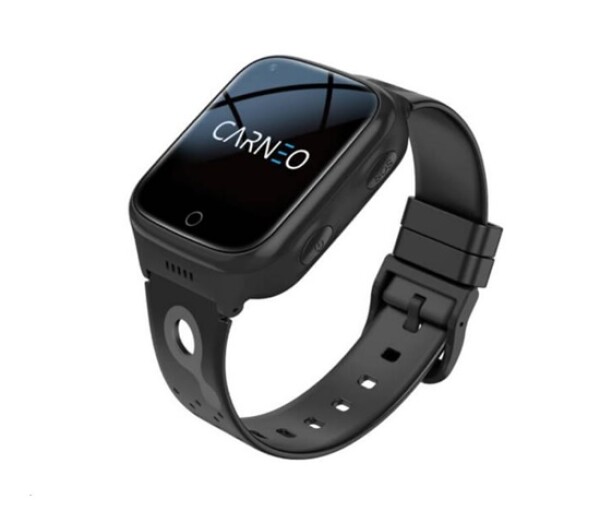CARNEO dětské GPS hodinky GuardKid+ 4G Platinum black EDF_239891