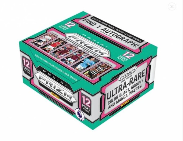 2023-2024 Panini Prizm Premier League Soccer Hobby box - fotbalové karty