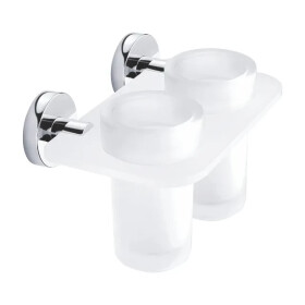 Nimco Unix chrom držák na kartáčky dvojitý UN X3-58DW-26 UN X3-58DW-26